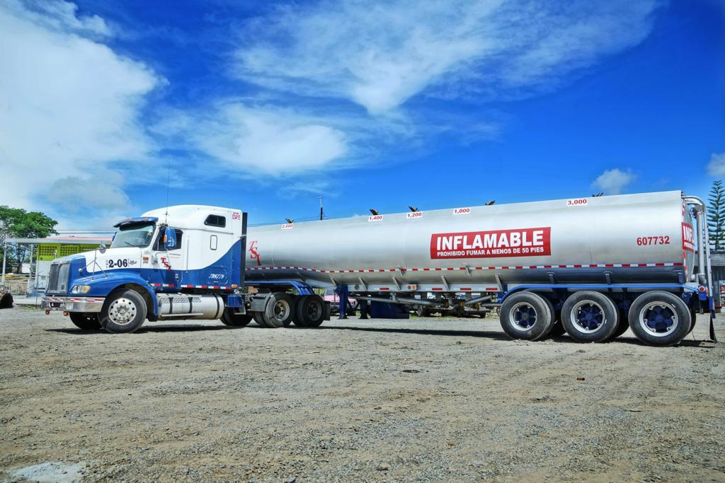 Mula para transportar material inflamable